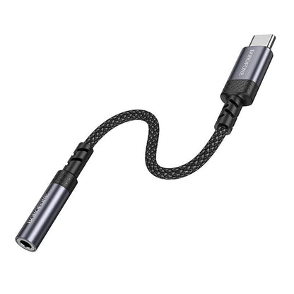 Adaptor Audio USB-C - 3.5mm Borofone BV24, Gri