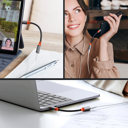 Adaptor Audio USB-C - 3.5mm McDodo CA-7561, Negru