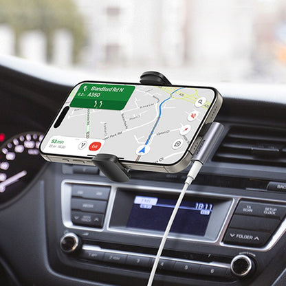 Adaptor Audio USB-C - 3.5mm UGREEN CM460 (20194) Angled, Gri