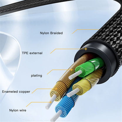 Adaptor Audio USB-C - 3.5mm Yesido YAU38, Negru