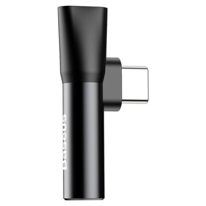 Adaptor Audio USB-C - USB-C / 3.5mm Baseus L41, Negru CATL41-01