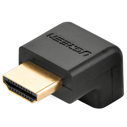 Adaptor Video UGREEN HD112 Down Angle, HDMI - HDMI, 4K, Negru