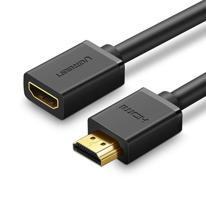 Cablu Video Prelungitor UGREEN HD107, HDMI - HDMI, 4K, 1m, Negru