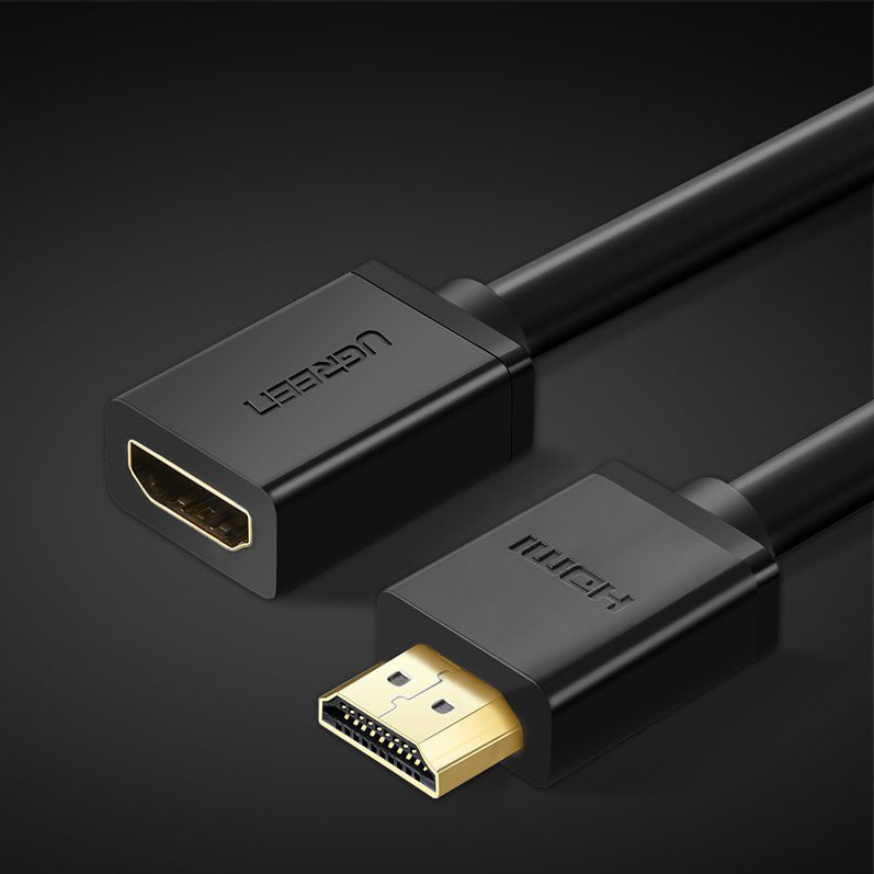 Cablu Video Prelungitor UGREEN HD107, HDMI - HDMI, 4K, 2m, Negru