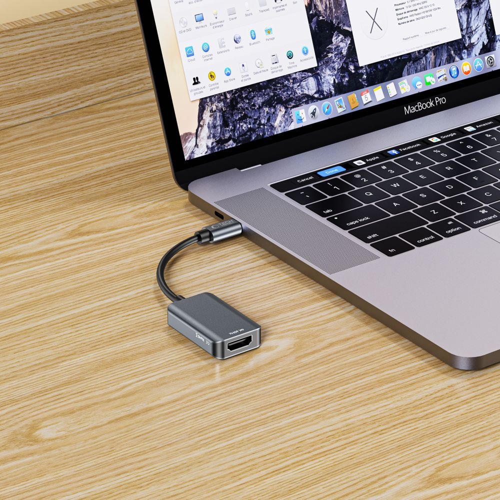 Adaptor Audio si Video USB-C - HDMI Tech-Protect Ultraboost, Negru