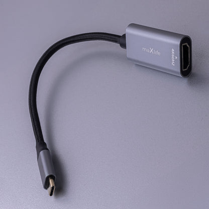 Adaptor Audio si Video USB-C - HDMI MaXlife MXHC-01, Gri