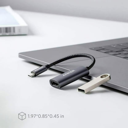 Adaptor Audio si Video USB-C - HDMI Anker PowerExpand+, Gri A83120A1