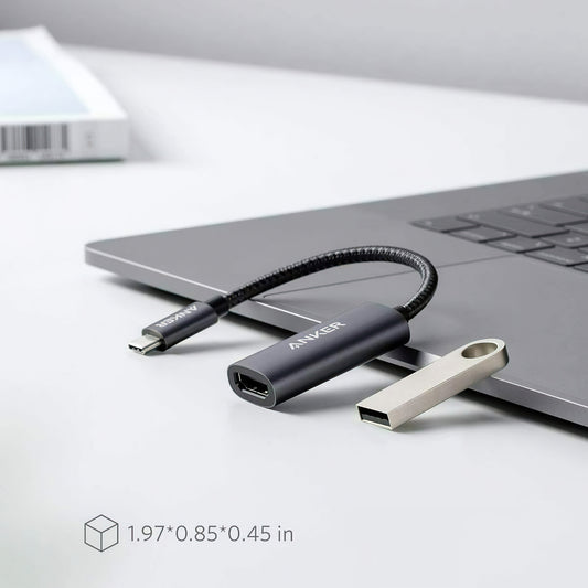 Adaptor Audio si Video USB-C - HDMI Anker PowerExpand+, Gri A83120A1