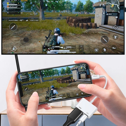 Adaptor Audio si Video Lightning - HDMI / Lightning Joyroom S-H141, Alb