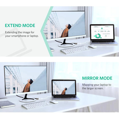 Adaptor Video UGREEN MD112 (10461),  MiniDisplayPort - HDMI, Negru