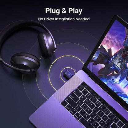 Adaptor Bluetooth USB-C UGREEN BT501, Negru