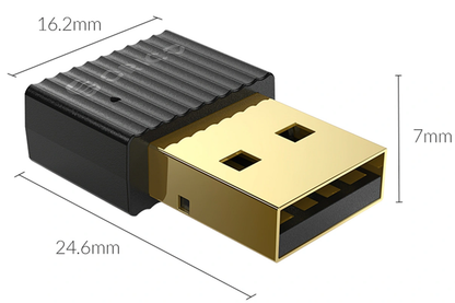 Adaptor Bluetooth USB Orico BTA-508, Negru