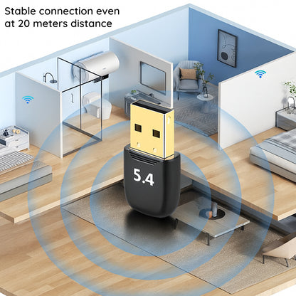 Adaptor Bluetooth USB Techsuit BlueJet A20, Negru