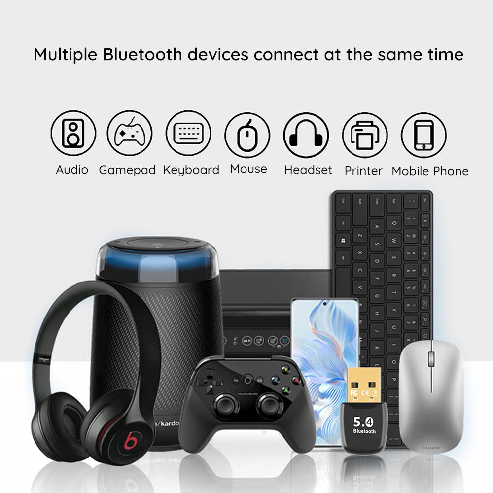 Adaptor Bluetooth USB Techsuit BlueJet A20, Negru