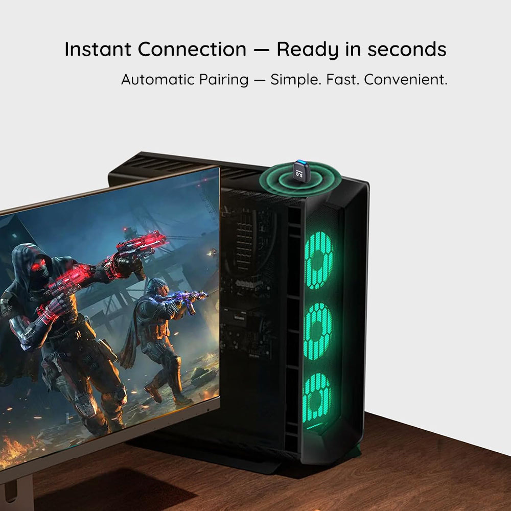 Adaptor Bluetooth USB Techsuit BlueJet A20, Negru