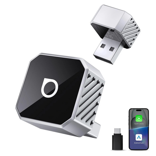 Adaptor Carplay / Android Auto Wireless Ottocast Mini Cube Style C pentru Apple iPhone / Android Series CP88-T3