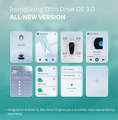Adaptor Carplay / Android Auto Wireless Ottocast OttoAibox P3 Pro pentru Apple iPhone / Android Series, Resigilat PCS61-T