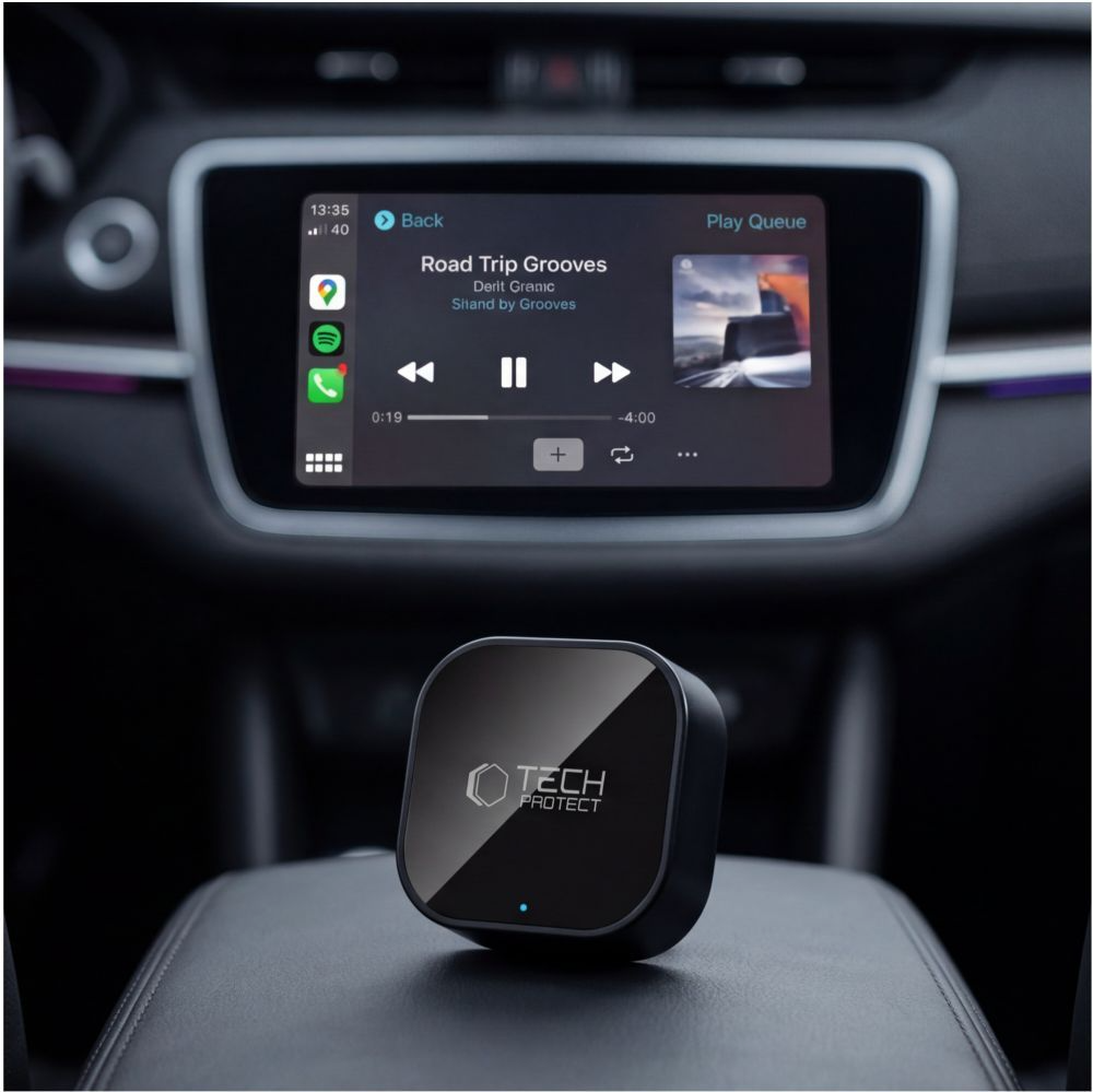 Adaptor Carplay / Android Auto Wireless Tech-Protect UltraBoost CA01 pentru Apple iPhone / Android Series
