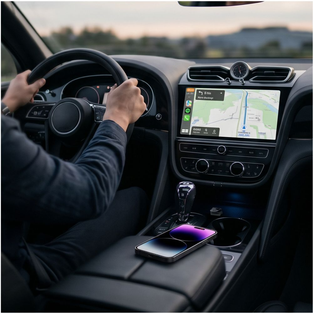 Adaptor Carplay / Android Auto Wireless Tech-Protect UltraBoost CA01 pentru Apple iPhone / Android Series