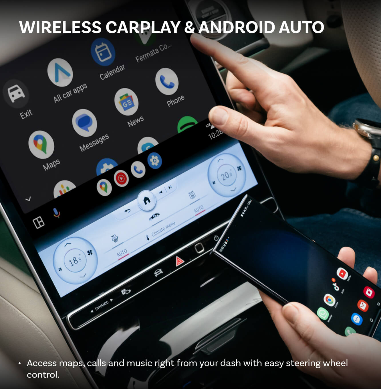 Adaptor Carplay / Android Auto Wireless Ottocast OttoAibox P3 Pro pentru Apple iPhone / Android Series, Resigilat PCS61-T