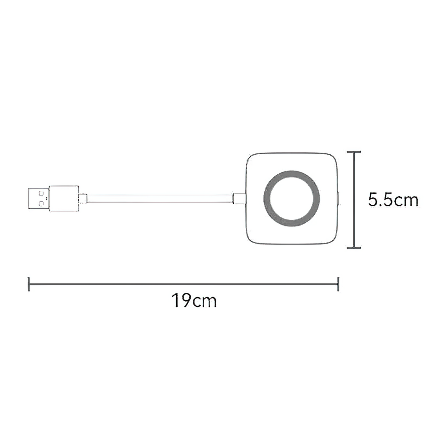 Adaptor Carplay Wireless Yesido KM23 pentru Apple iPhone Series