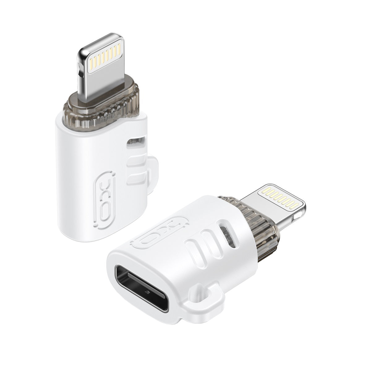Adaptor Date si Incarcare USB-C - Lightning XO Design NB256E, Alb