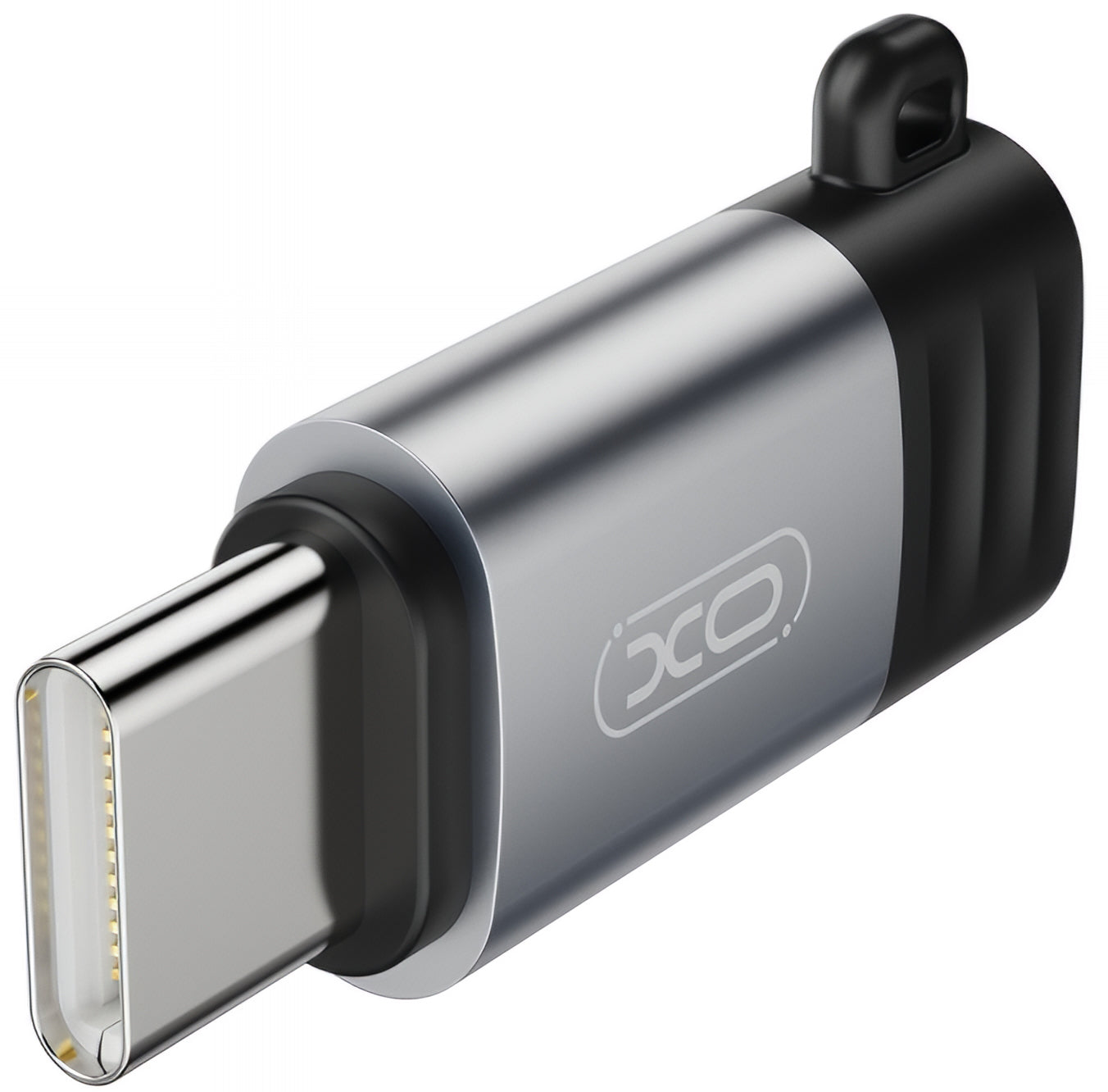 Adaptor Date si Incarcare Lightning - USB-C XO Design NB263A, Negru