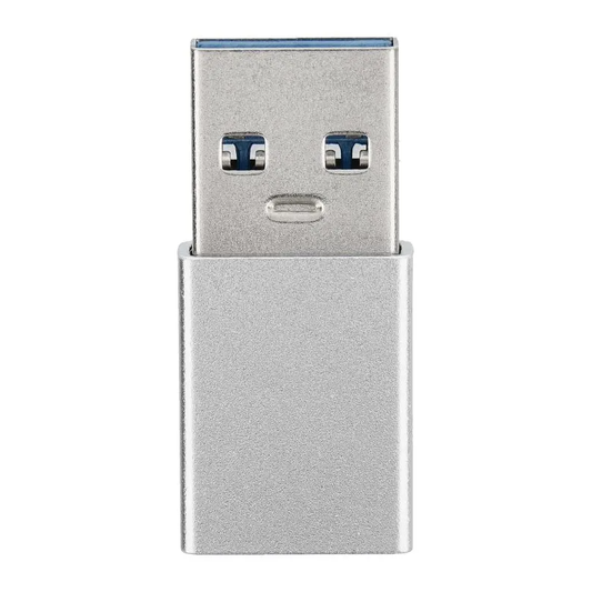 Adaptor Date si Incarcare USB-C - USB-A Blue Star, Alb