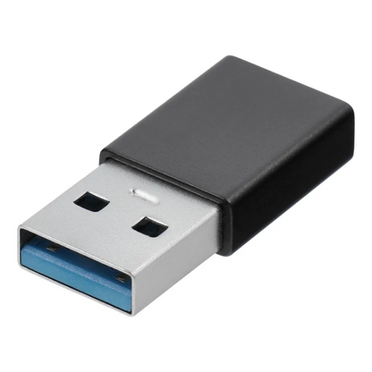 Adaptor Date si Incarcare USB-C - USB-A Blue Star, Negru