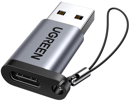 Adaptor Date si Incarcare USB-C - USB-A UGREEN US276, Gri