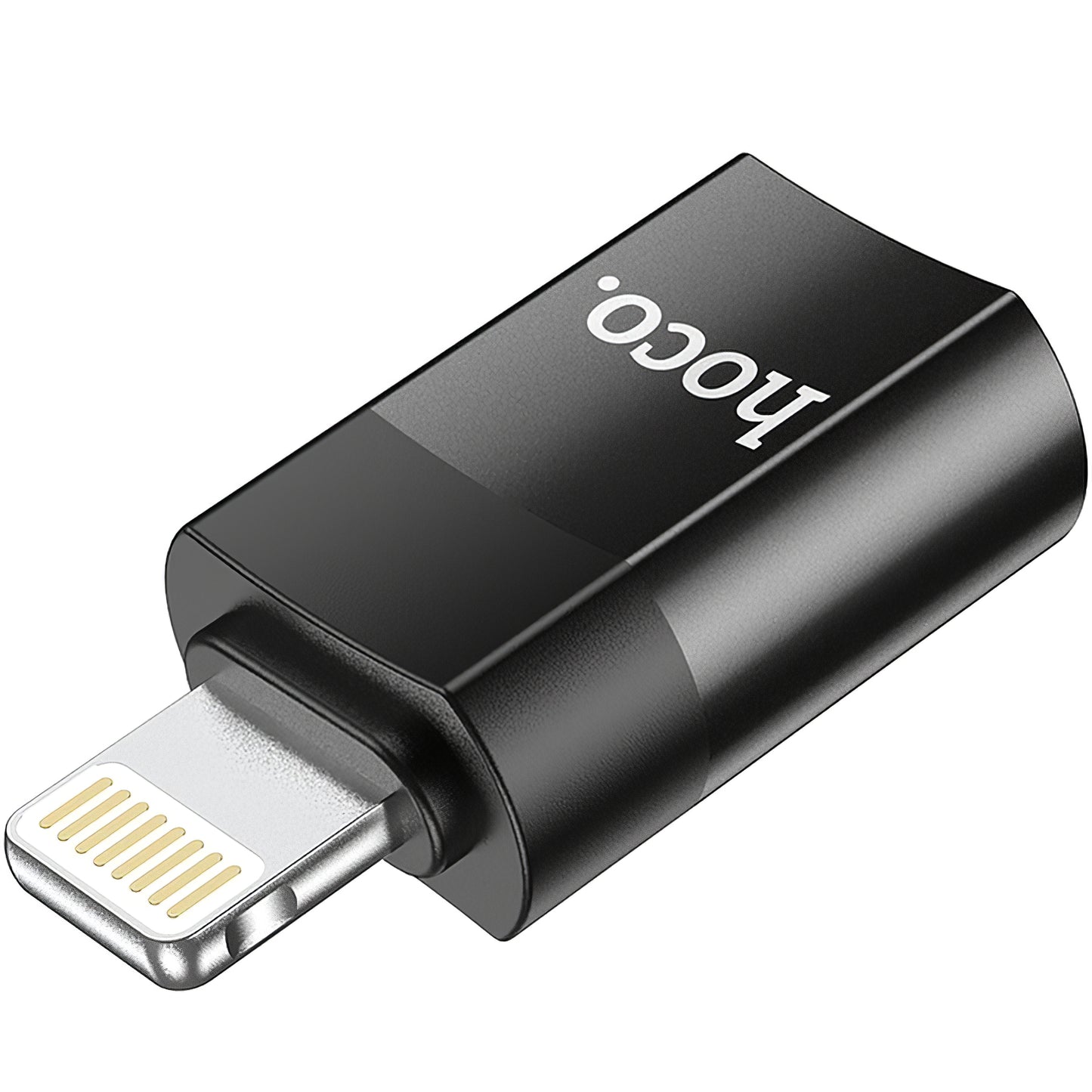 Adaptor Date si Incarcare USB-C - Lightning HOCO UA17, Negru