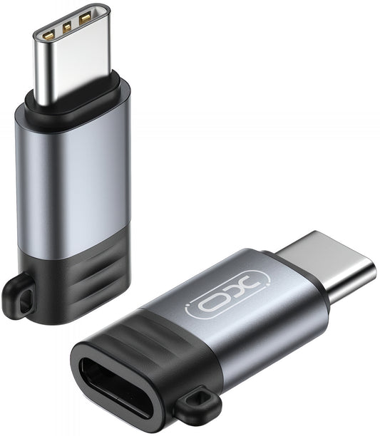 Adaptor Date si Incarcare Lightning - USB-C XO Design NB263A, Negru