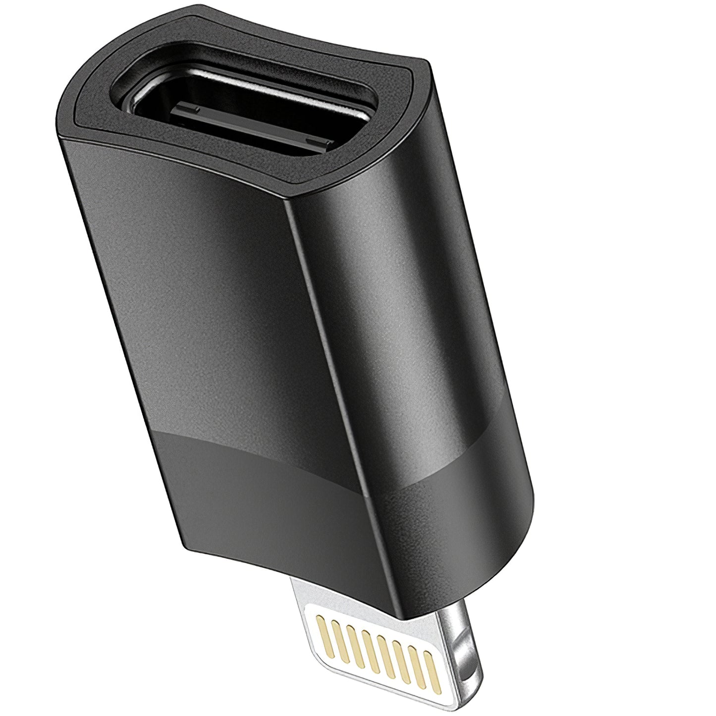 Adaptor Date si Incarcare USB-C - Lightning HOCO UA17, Negru