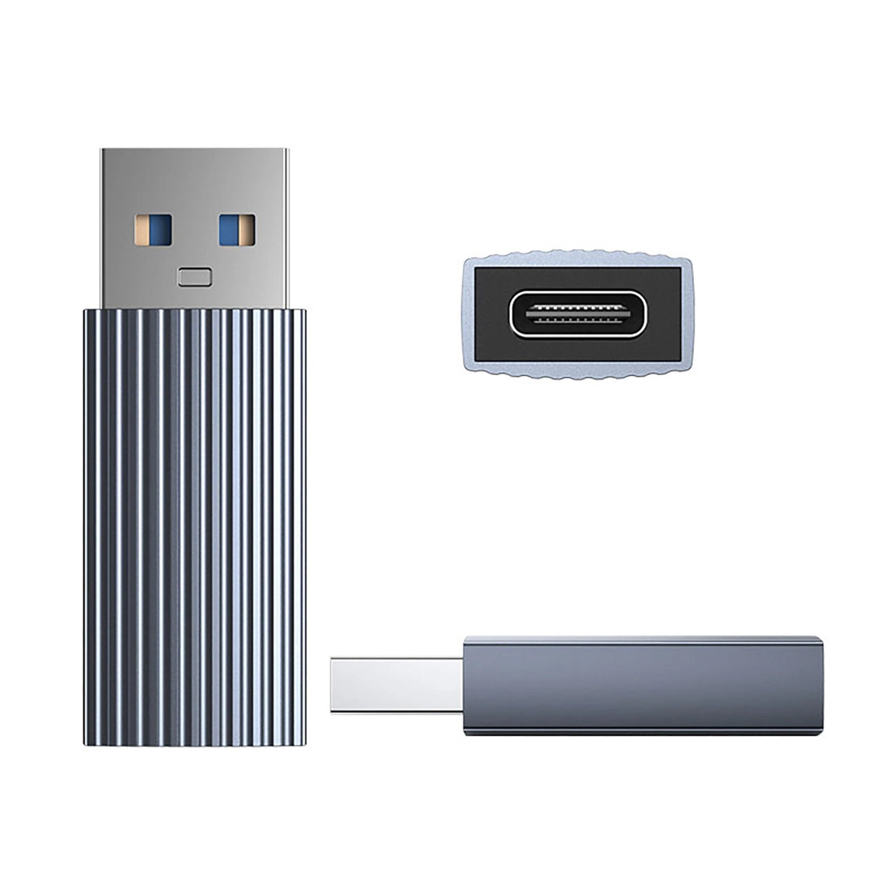 Adaptor Date si Incarcare USB-C - USB-A Orico AH-AC10, Gri