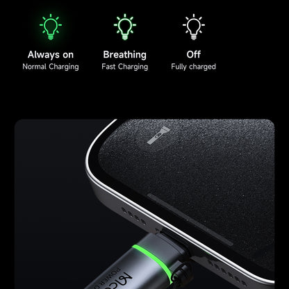 Adaptor Date si Incarcare Lightning - USB-C McDodo OT-6010 Power Off, Negru