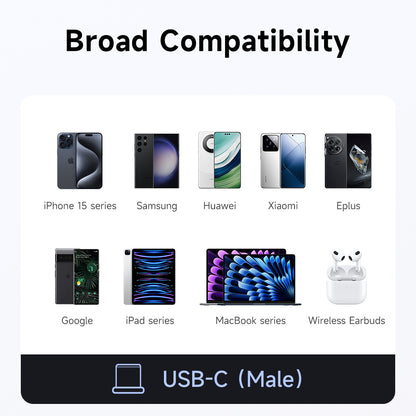 Adaptor Date si Incarcare Lightning - USB-C McDodo OT-6010 Power Off, Negru