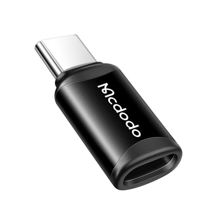Adaptor Date si Incarcare Lightning - USB-C McDodo OT-7700, Negru