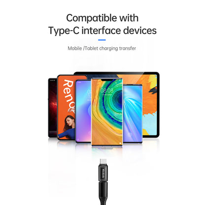 Adaptor Date si Incarcare Lightning - USB-C McDodo OT-7700, Negru