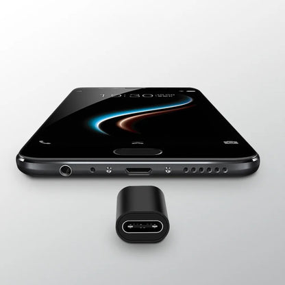 Adaptor Date si Incarcare USB-C - Lightning / microUSB / USB-A Techsuit A19 TriFlashX 3in1, Negru