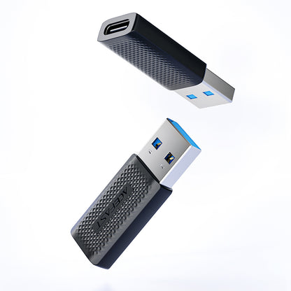 Adaptor Date si Incarcare USB-C - USB-A Acefast J2, Negru