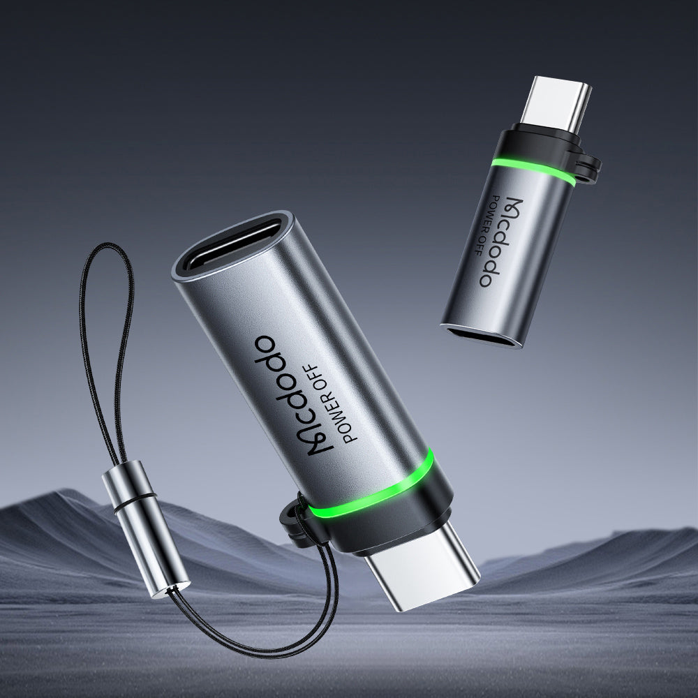 Adaptor Date si Incarcare USB-C - USB-C McDodo OT-2450 Power Off, Negru