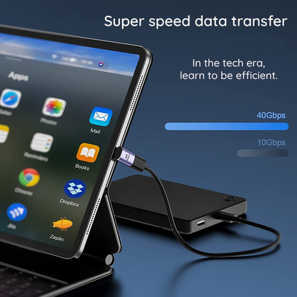 Adaptor Date si Incarcare USB-C - USB-C Techsuit A12 TitanCoreX, Gri