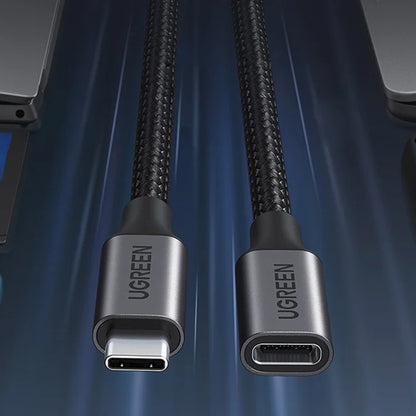 Prelungitor USB-C UGREEN US372 (45191), 1m, Negru