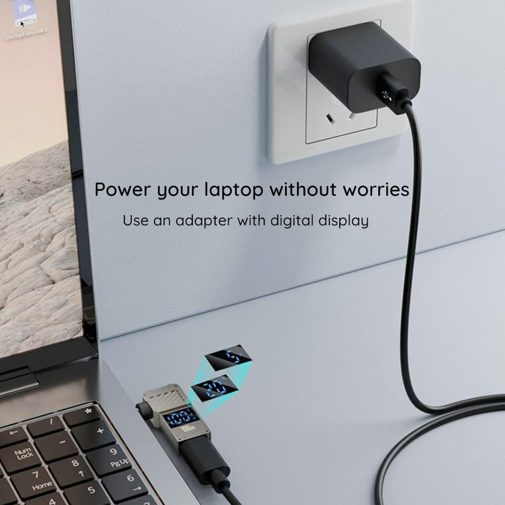 Adaptor Incarcare Techsuit LaptopPlugX A22, DC - USB-C, Gri