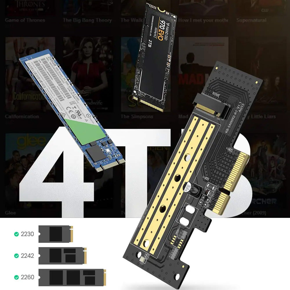 Adaptor Interfata SSD UGREEN CM302 (70503), NVMe M.2 - PCIe 3.0 X4