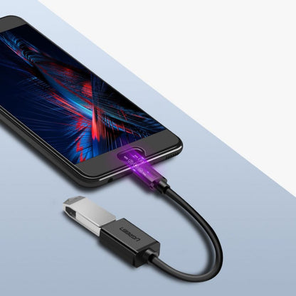 Adaptor OTG USB-C - USB-A UGREEN US154, Negru