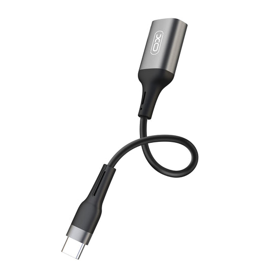 Adaptor OTG USB-C - USB-A XO Design NB201, Negru