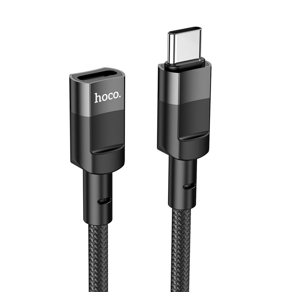 Adaptor Date si Incarcare USB-C - USB-C HOCO U107, 1.2m, Negru