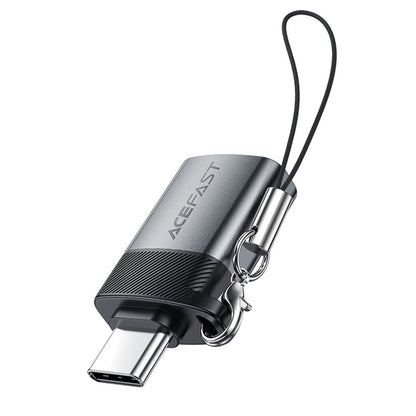 Adaptor OTG USB-C - USB-A Acefast J7, Gri