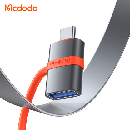 Adaptor OTG USB-C - USB-A McDodo OT-3810, Gri